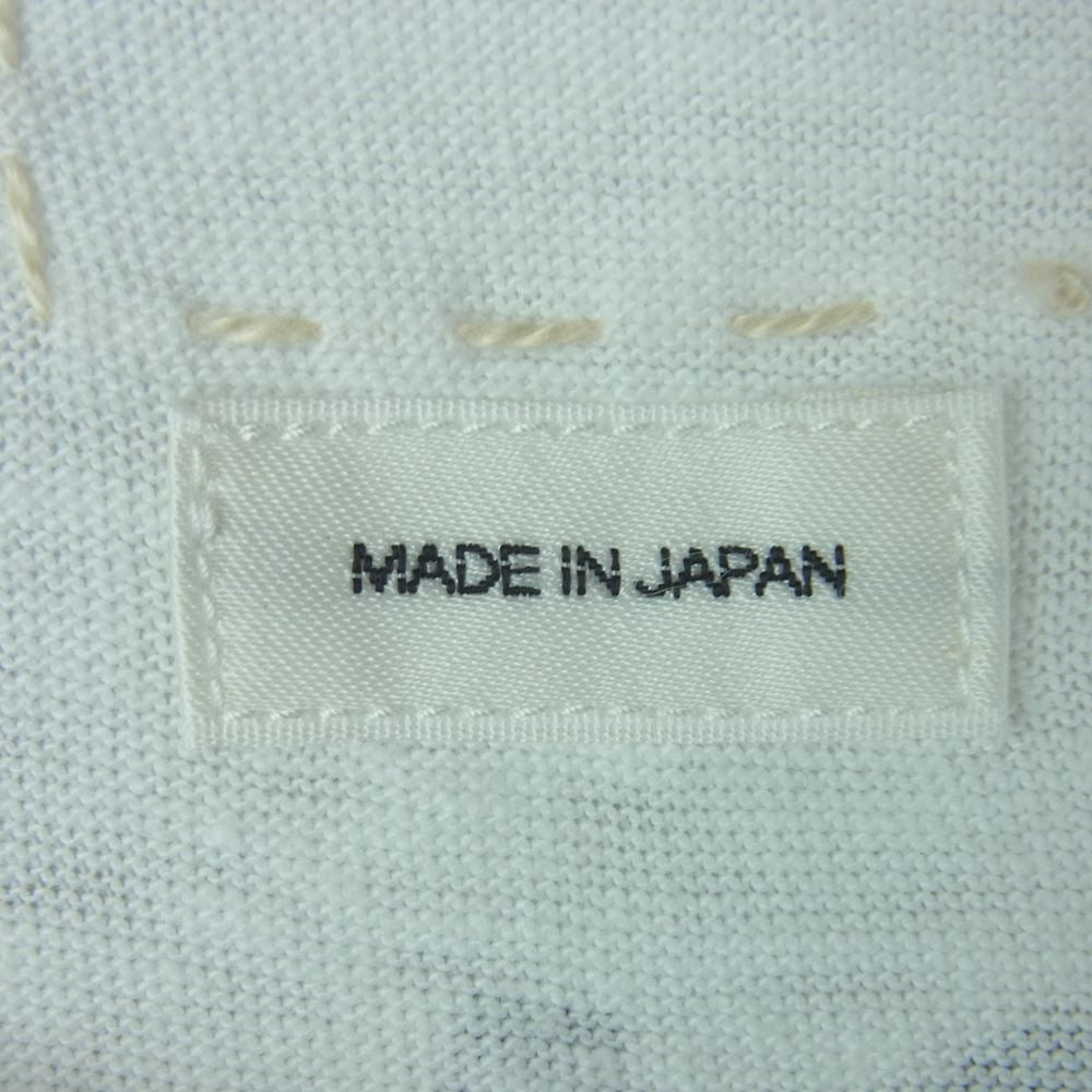 VISVIM ビズビム 22AW 0122405010001 JUMBO TEE S/S 福岡限定 FUKUOKA 半袖 Tシャツ コットン 日本製 ホワイト系 4【中古】