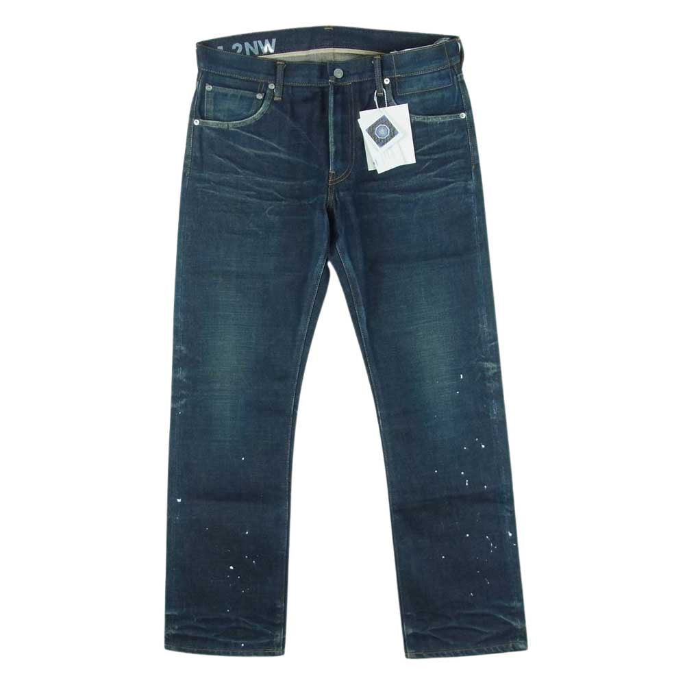 VISVIM ビズビム 0118305005005 SOCIAL SCULPTURE 01 SLIM NON-WASHED デニム パンツ W34 × L30【美品】【中古】