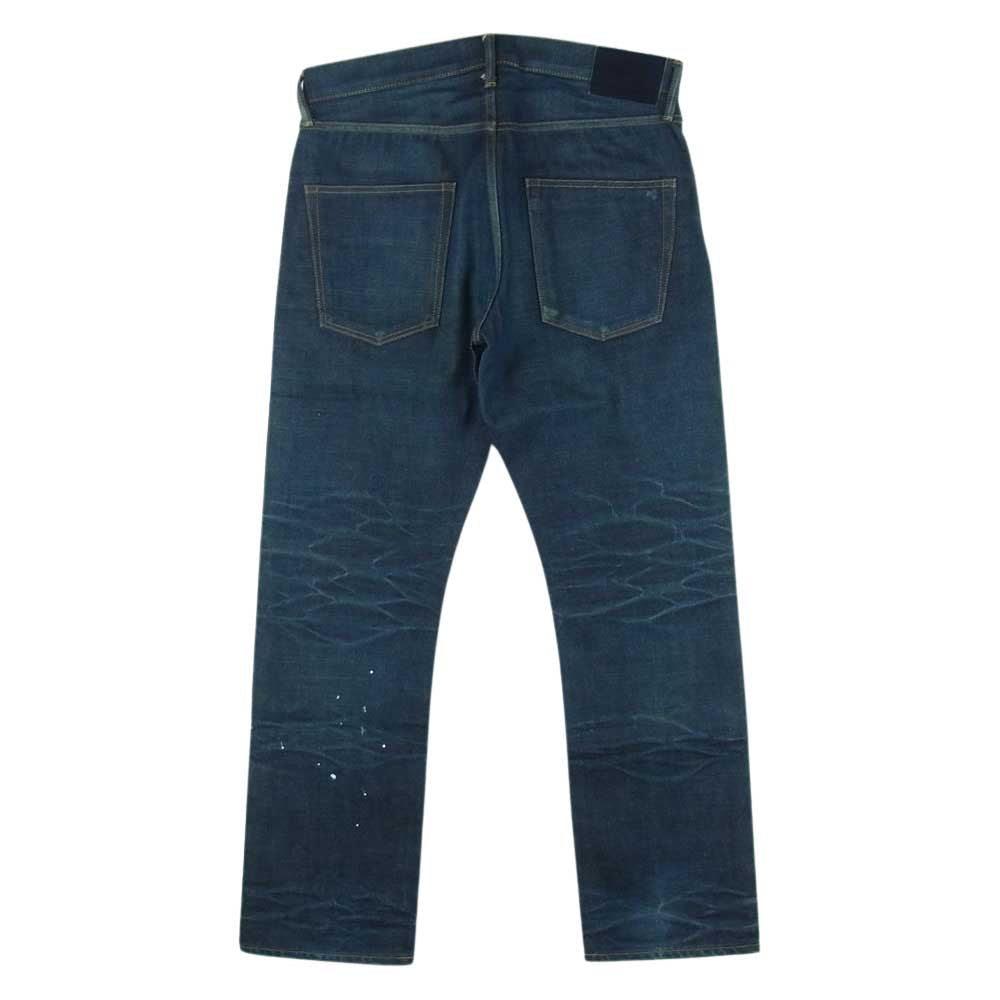 VISVIM ビズビム 0118305005005 SOCIAL SCULPTURE 01 SLIM NON-WASHED デニム パンツ W34 × L30【美品】【中古】