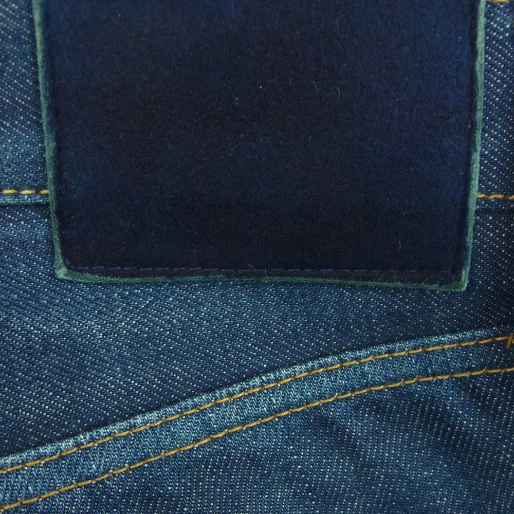 VISVIM ビズビム 0118305005005 SOCIAL SCULPTURE 01 SLIM NON-WASHED デニム パンツ W34 × L30【美品】【中古】