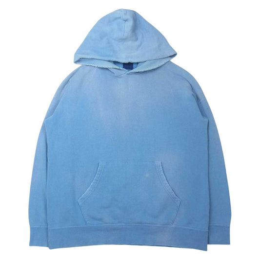 VISVIM ビズビム 0220905010013 JUMBO HOODIE P.O. CRASH ジャンボ フーディ パーカー インディゴブルー ブルー系 2【中古】