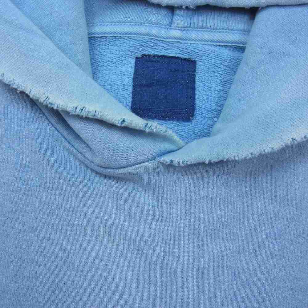 VISVIM ビズビム 0220905010013 JUMBO HOODIE P.O. CRASH ジャンボ フーディ パーカー インディゴブルー ブルー系 2【中古】