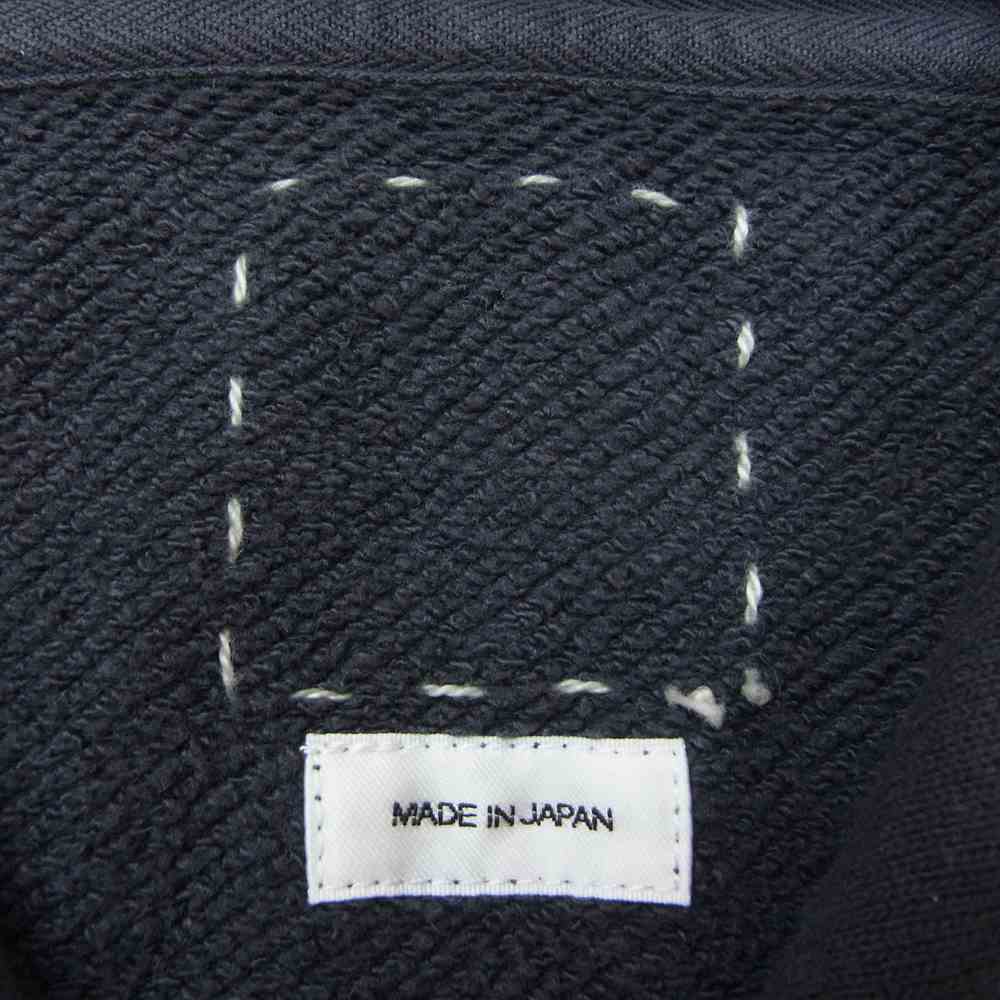 VISVIM ビズビム 21AW 0121205010016 JUMBO HOODIE PO CRASH クラッシュ加工 ジャンボ フーディ パーカー ブラック ブラック系 2【中古】