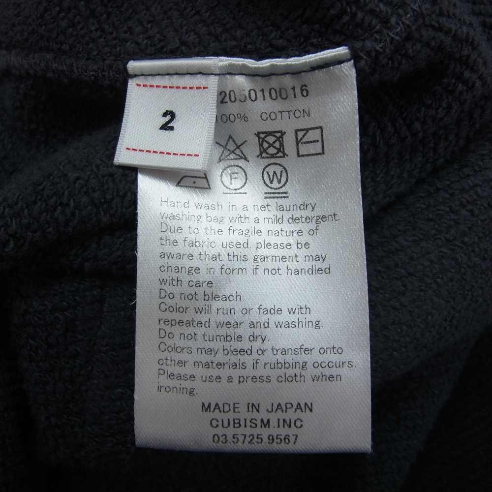 VISVIM ビズビム 21AW 0121205010016 JUMBO HOODIE PO CRASH クラッシュ加工 ジャンボ フーディ パーカー ブラック ブラック系 2【中古】
