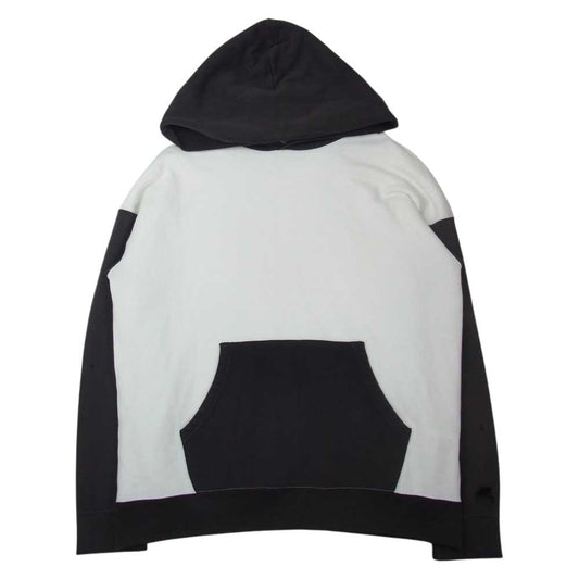 VISVIM ビズビム 20SS 0120105010021 JUMBO HOODIE P.O. CRASH FIL限定 クラッシュ加工 ジャンボ フーディ パーカー ホワイト系 ブラウン系 2【美品】【中古】