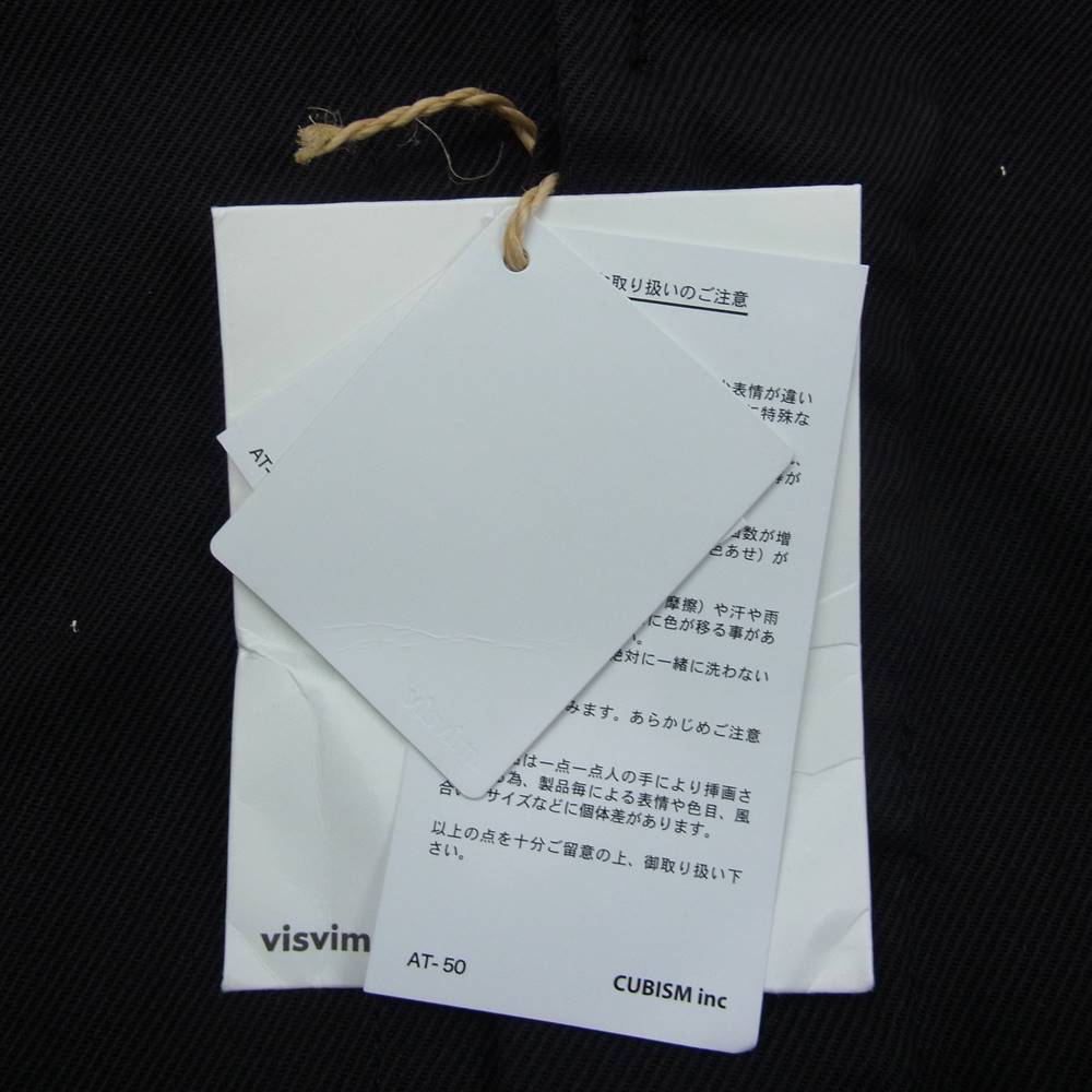 VISVIM ビズビム 0220905013004 I.C.T PEERLESS SERVICE COAT ペンキ加工 ピアレス サービス コート ブラック系 3【美品】【中古】