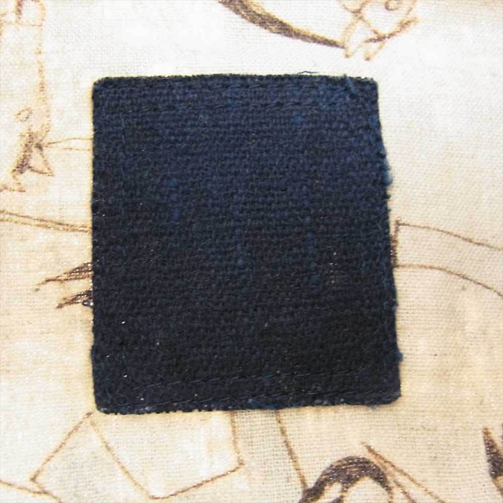 VISVIM ビズビム 0217905011005 LHAMO SHIRT ペイズリー バンダナ シャツ ラモ 羽織 シャツ  ネイビー系 3【中古】