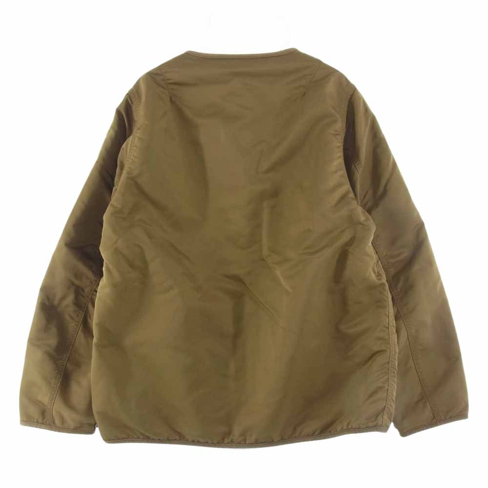 VISVIM ビズビム 19SS 0119105013022 IRIS LINER JKT アイリス ライナージャケット リバーシブル ヴィンテージ ストライブ カーキ系 3【美品】【中古】