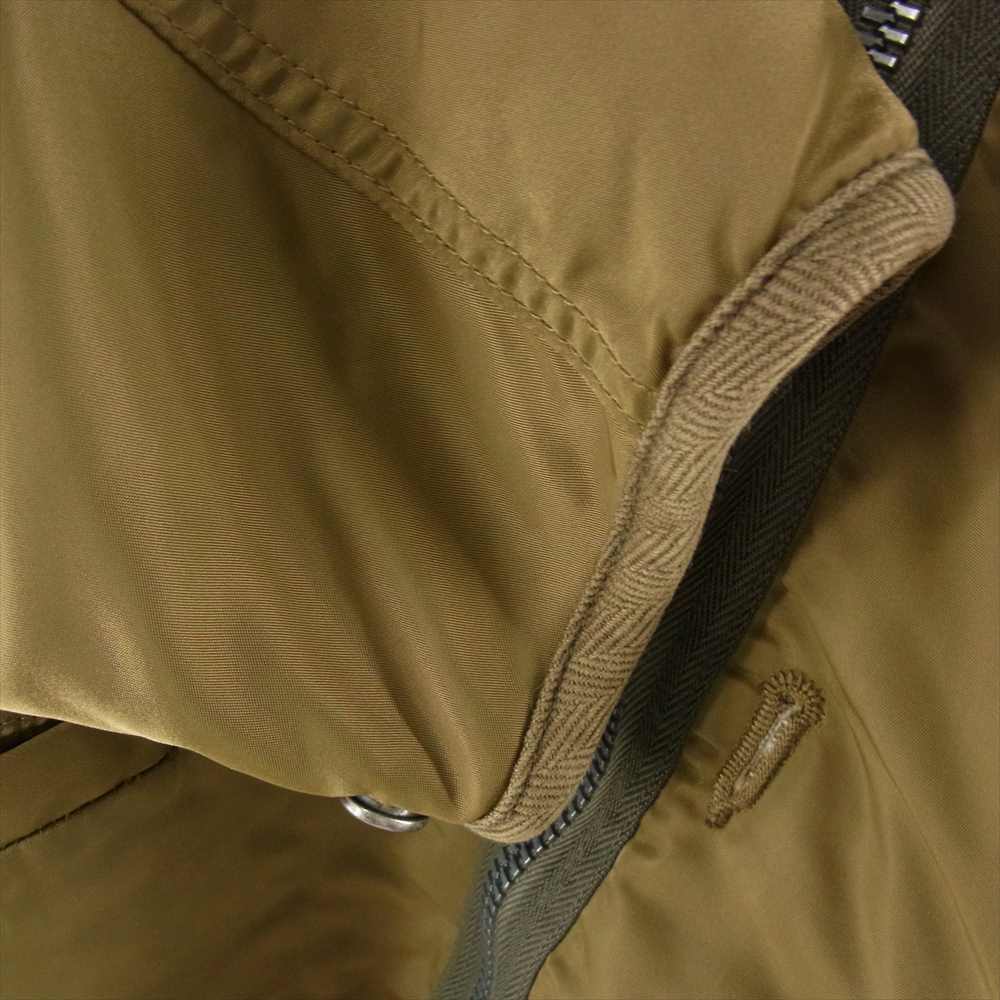 VISVIM ビズビム 19SS 0119105013022 IRIS LINER JKT アイリス ライナージャケット リバーシブル ヴィンテージ ストライブ カーキ系 3【美品】【中古】