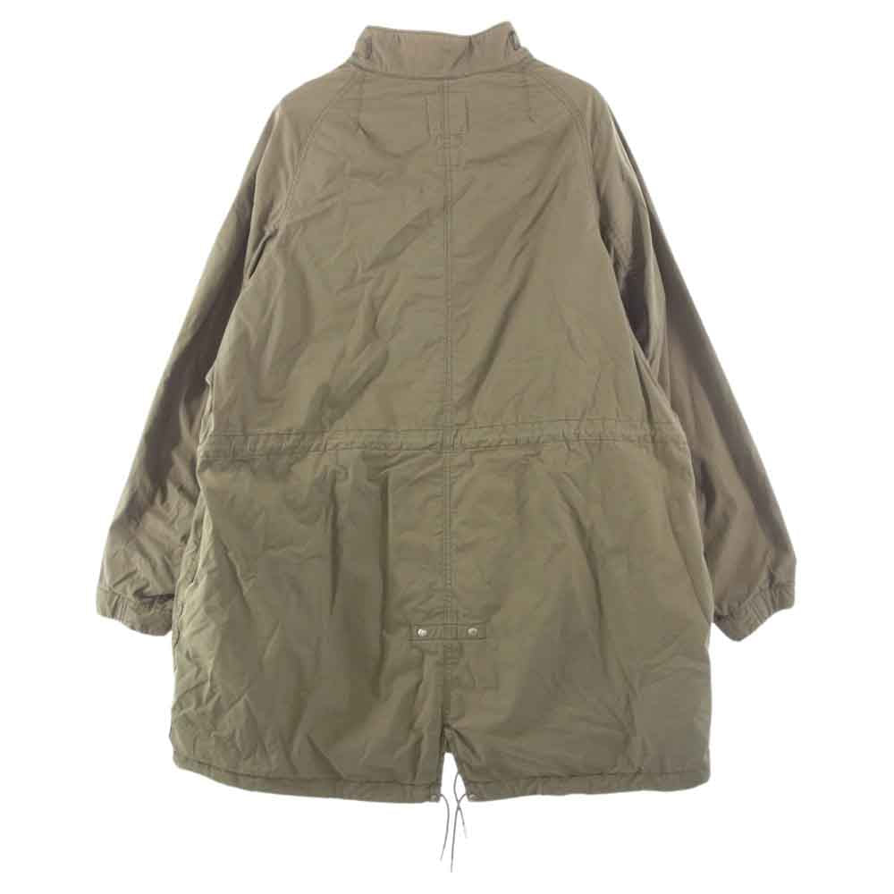 VISVIM ビズビム 18SS 0118405013008 SIX-FIVE FISHTAIL PARKA ユーズド 泥染 加工 フィッシュテール パーカ コート モスグリーン系 2【中古】