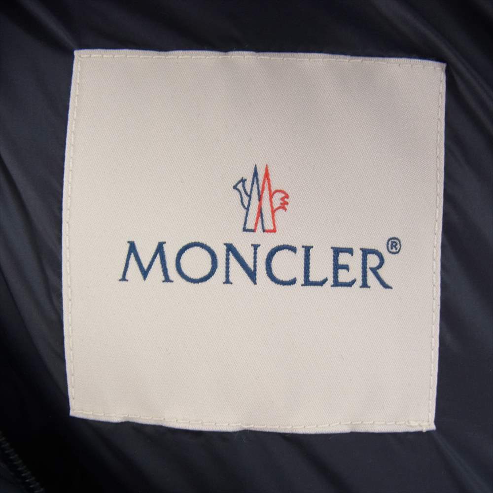 MONCLER モンクレール H10931C10100 53048 国内正規品 BARBEL バーベル ダウンコート ダークネイビー系 4【極上美品】【中古】