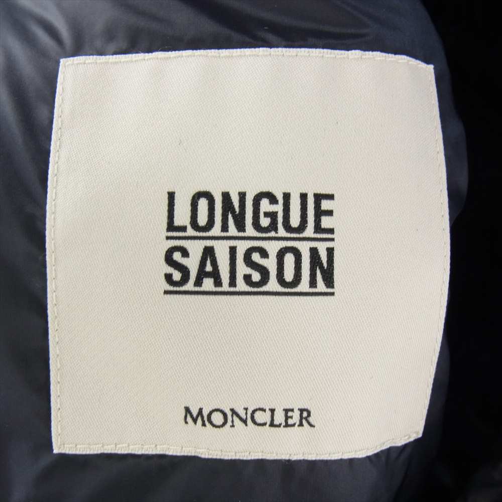 MONCLER モンクレール H10931C10100 53048 国内正規品 BARBEL バーベル ダウンコート ダークネイビー系 4【極上美品】【中古】