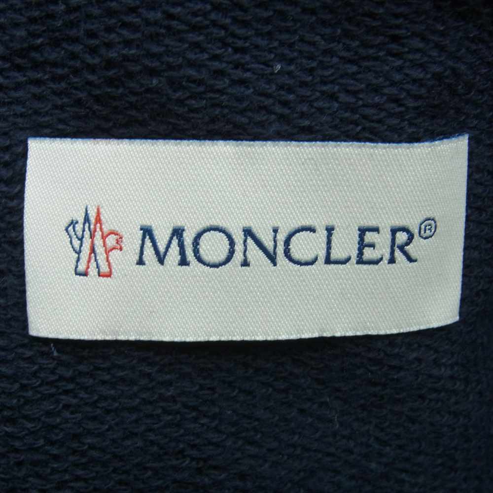 MONCLER モンクレール H10918H00013 809KR 国内正規品 SWEAT BOTTOM ポケット付き スウェット パンツ ダークネイビー系 XS【中古】