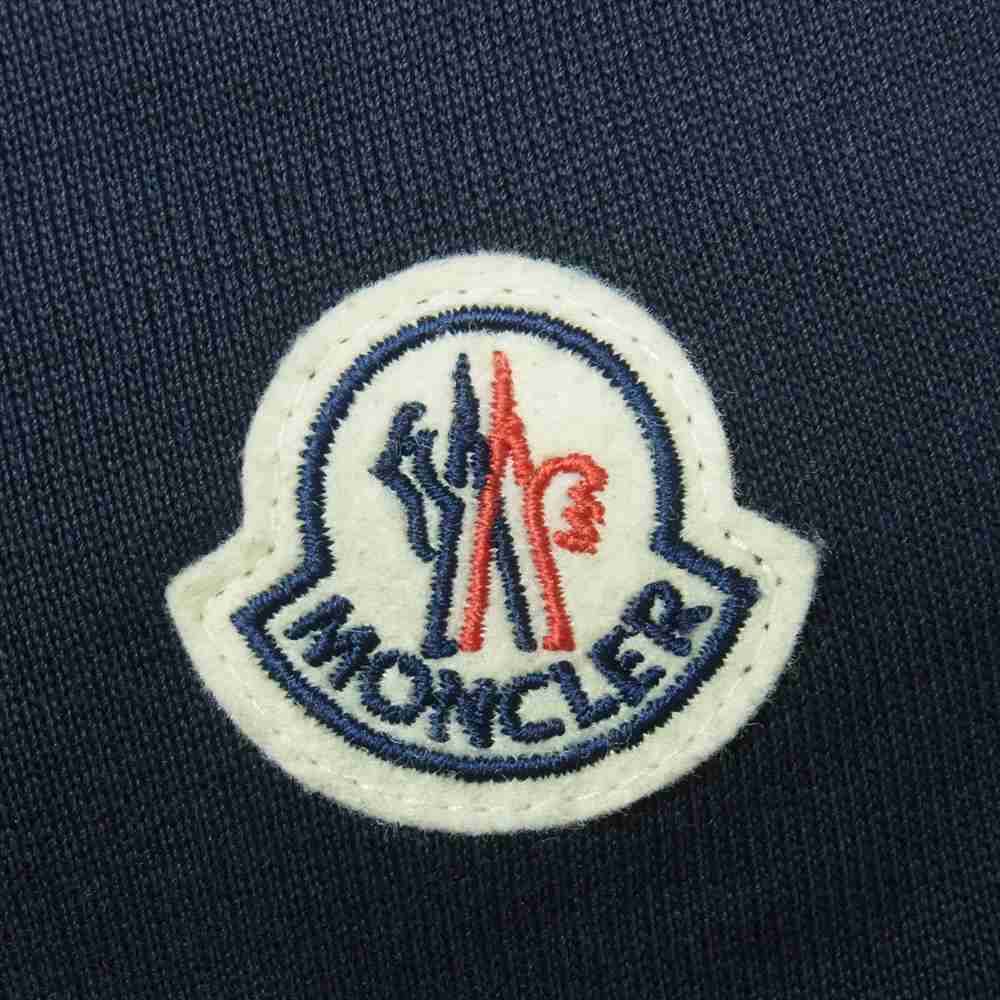 MONCLER モンクレール H10918H00013 809KR 国内正規品 SWEAT BOTTOM ポケット付き スウェット パンツ ダークネイビー系 XS【中古】
