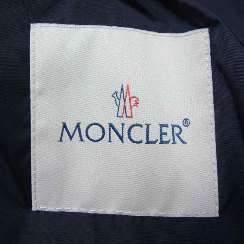 MONCLER モンクレール E10914060805 国内正規品 ATLIN ナイロン ジップ ジャケット ネイビー系 2【中古】