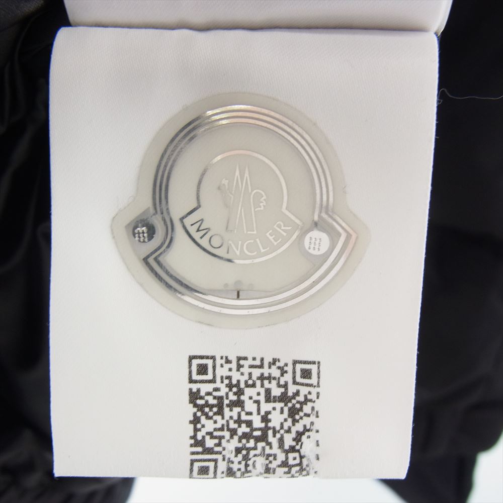MONCLER モンクレール E20974188405 国内正規品 GRENOBLE ISORNO イゾルノ バックロゴ プリント ダウンジャケット ブラック系 TG2【中古】