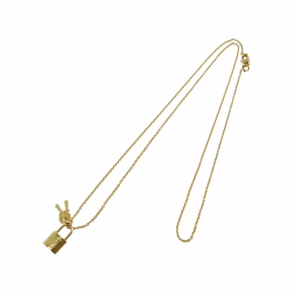 LOUIS VUITTON ルイ・ヴィトン Q93341 K18 Au750 パンダンティフ ロックイット ネックレス ゴールド系【中古】