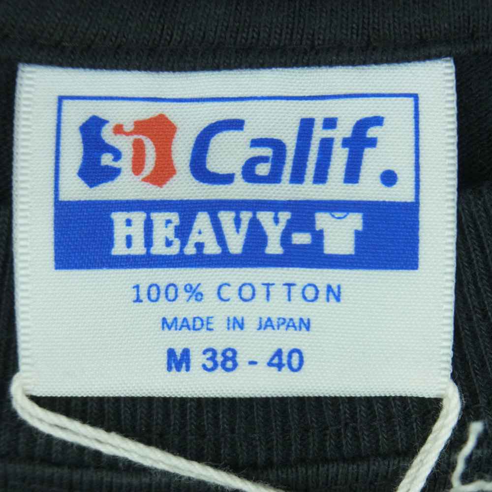 STANDARD CALIFORNIA スタンダードカリフォルニア SD HEAVYWEIGHT OVAL LOGO ヘビーウエイト オーバル ロゴ 半袖 Tシャツ ブラック系 ダークグレーよりの黒 M【中古】