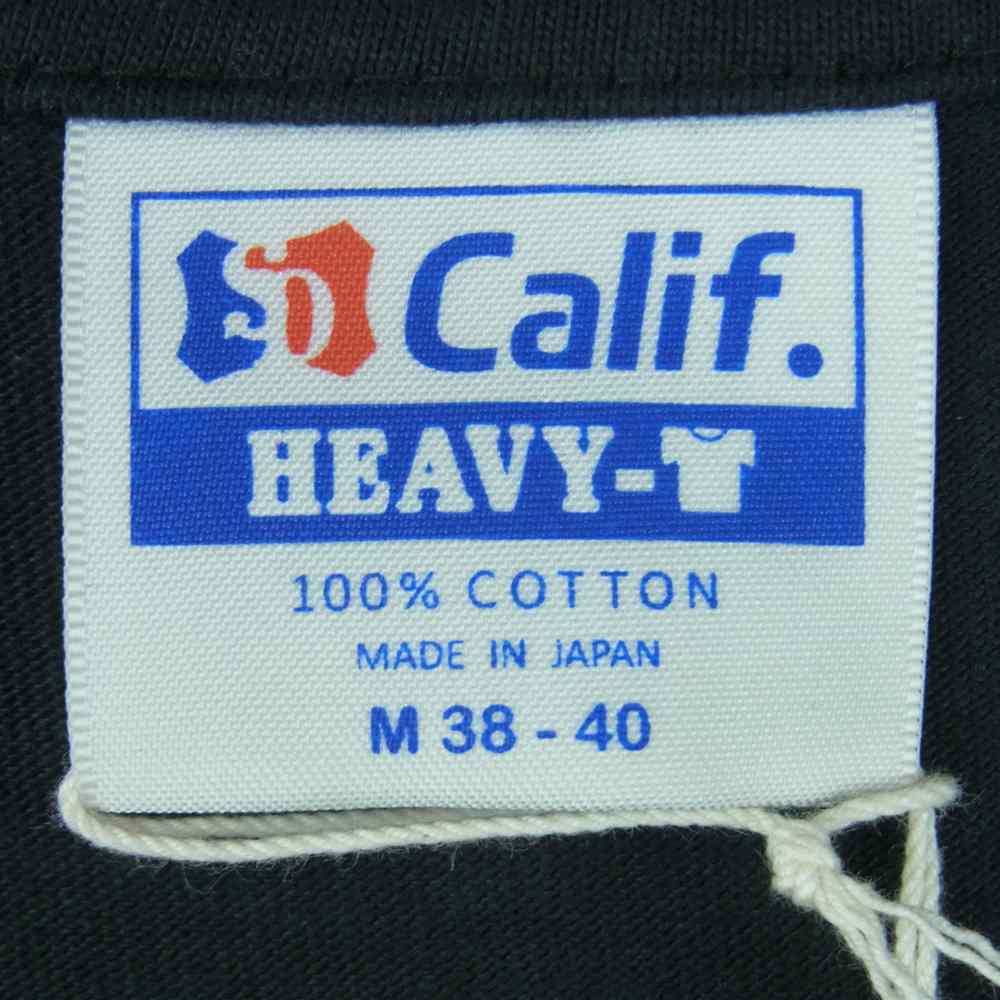 STANDARD CALIFORNIA スタンダードカリフォルニア SD HEAVYWEIGHT SCRIPT LOGO ヘビーウエイト スクリプト ロゴ 半袖 Tシャツ ブラック系 ダークグレーよりの黒 M 38-40【中古】