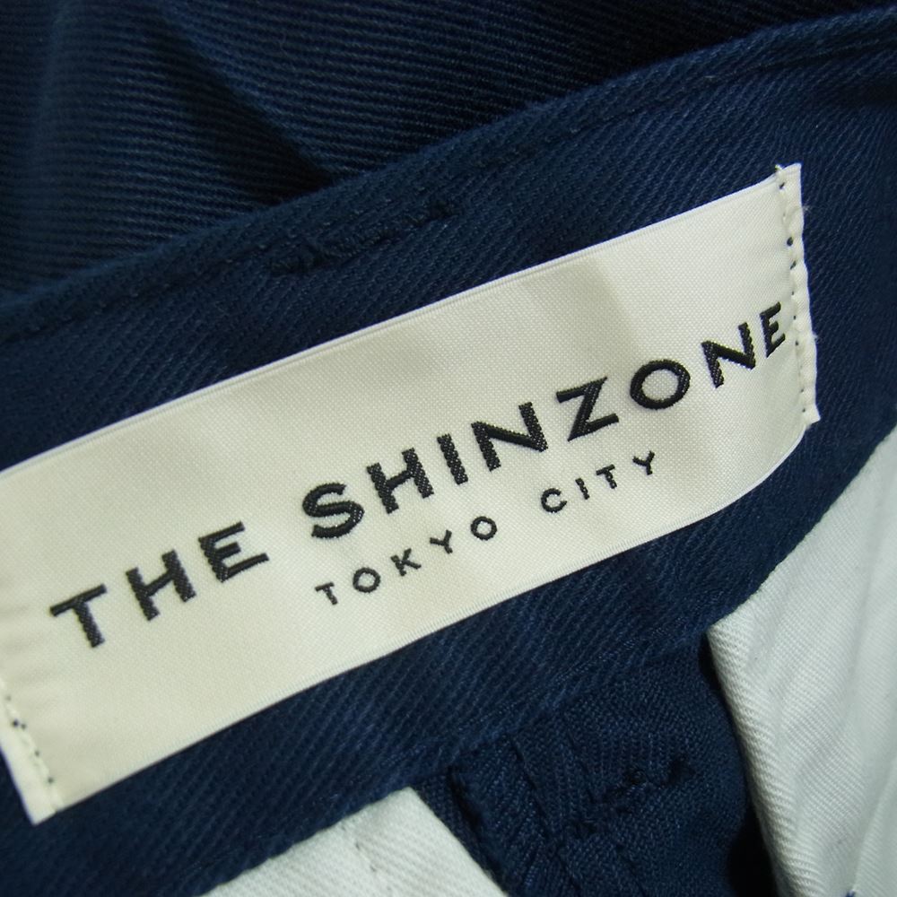 シンゾーン 17AMSPA59 SKATER PANTS センタープレス スケーター パンツ ネイビー系 34【中古】