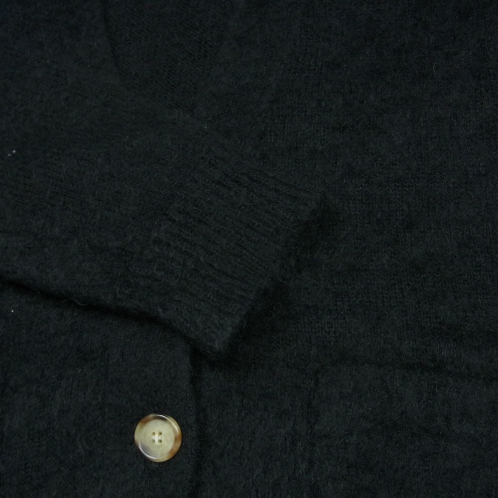 ザ シンゾーン 18AMSNI51 DANDELION BOXY CARDIGAN ボクシー キッドモヘヤ カーディガン ブラック系 F【中古】
