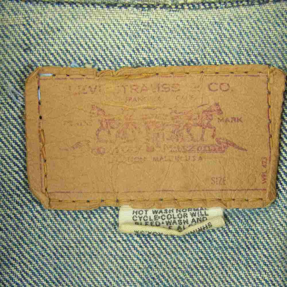 Levi's リーバイス ヴィンテージ 70505-0217 BIG E 4th デニム ジャケット インディゴブルー系 サイズ表記なし【中古】