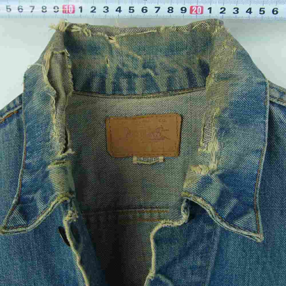 Levi's リーバイス ヴィンテージ 70505-0217 BIG E 4th デニム ジャケット インディゴブルー系 サイズ表記なし【中古】
