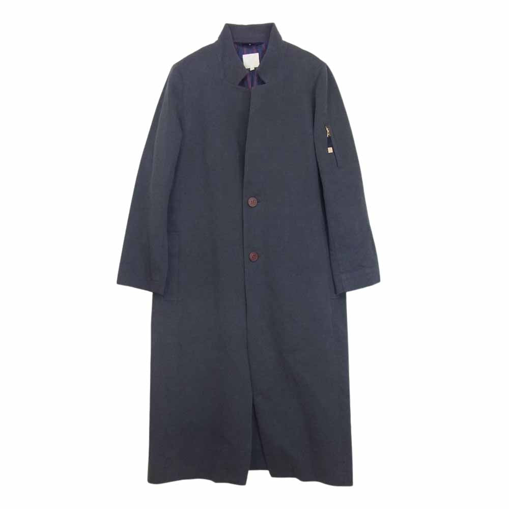 ケイハヤマ ロングコート ダークネイビー系 3【中古】