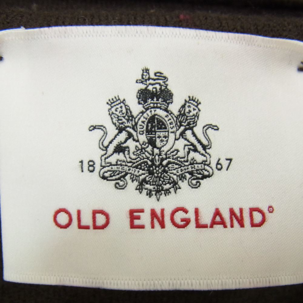OLD ENGLAND オールドイングランド ウール ダッフルコート ブラウン系 38【中古】