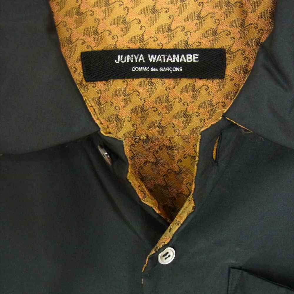 JUNYA WATANABE COMME des GARCONS ジュンヤワタナベコムデギャルソン 90s ヴィンテージ JB-040350 AD1999 中綿 リバーシブル シャツ ジャケット ブラック系 サイズ表記無【中古】