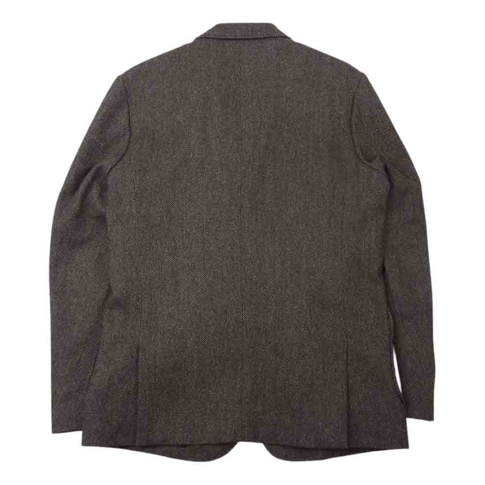 FREAK'S STORE フリークスストア 123-1514 ヘリンボーン柄 ウールジャケット ブラウン系 L【中古】
