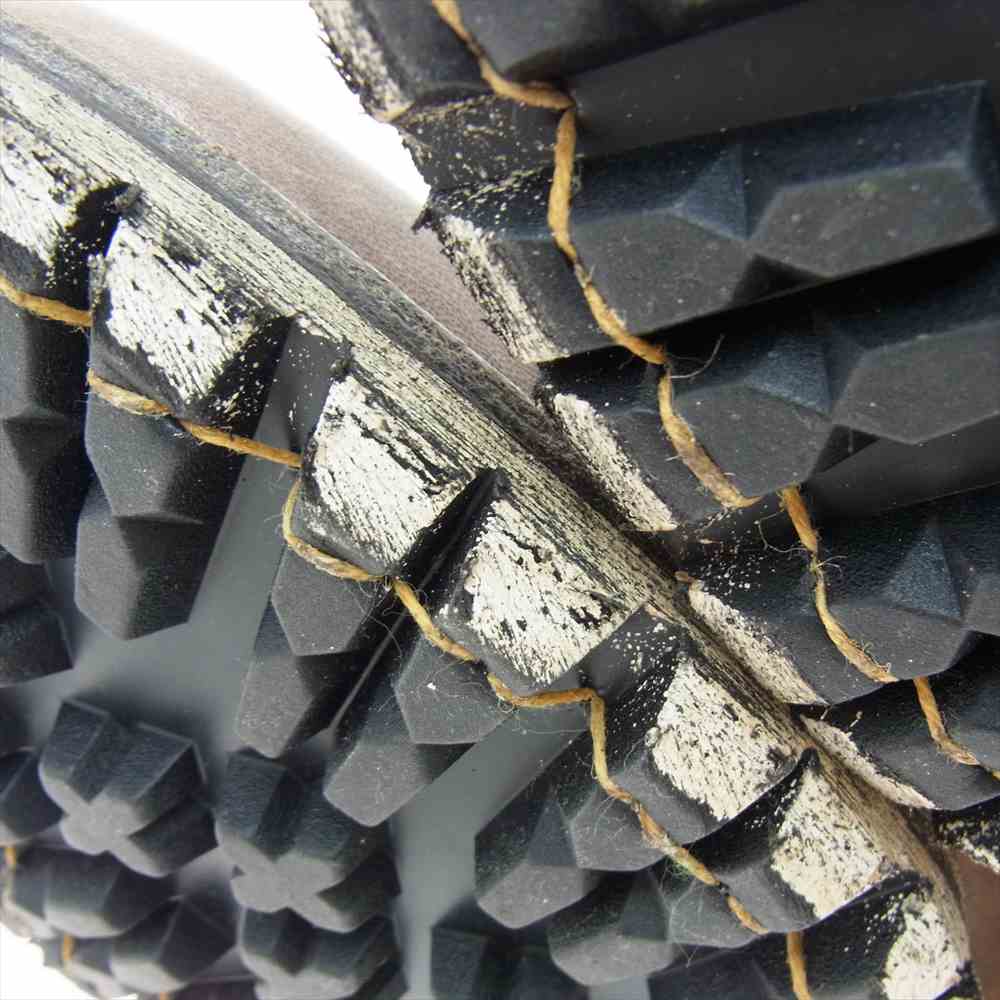 MIHARA YASUHIRO ミハラヤスヒロ 23121200 加工 レザー エンジニア ブーツ ライトブラウン系 27【中古】