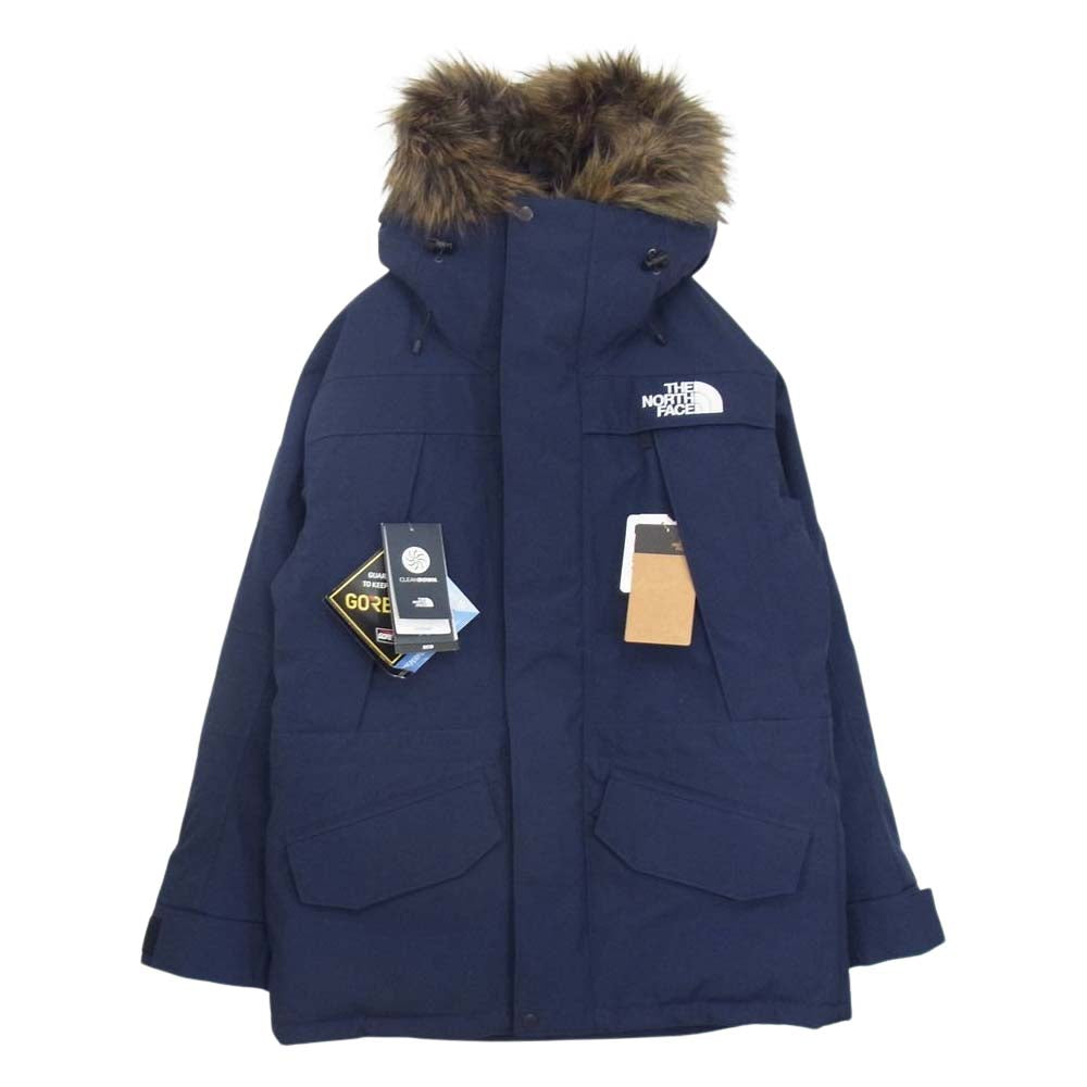 THE NORTH FACE ノースフェイス ND92032 ANTARCTICA PARKA GORE-TEX アンタークティカパーカ ゴアテックス ダウン ジャケット ネイビー系 L【極上美品】【中古】
