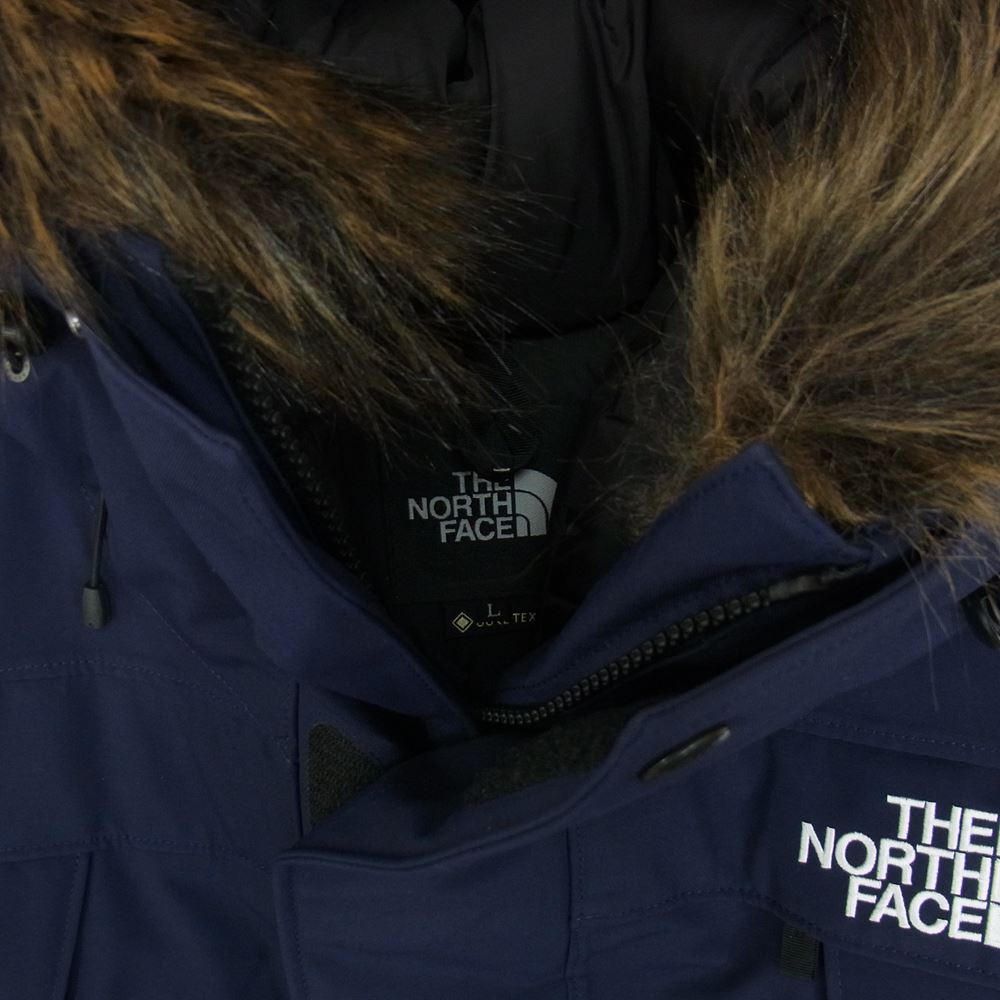 THE NORTH FACE ノースフェイス ND92032 ANTARCTICA PARKA GORE-TEX アンタークティカパーカ ゴアテックス ダウン ジャケット ネイビー系 L【極上美品】【中古】