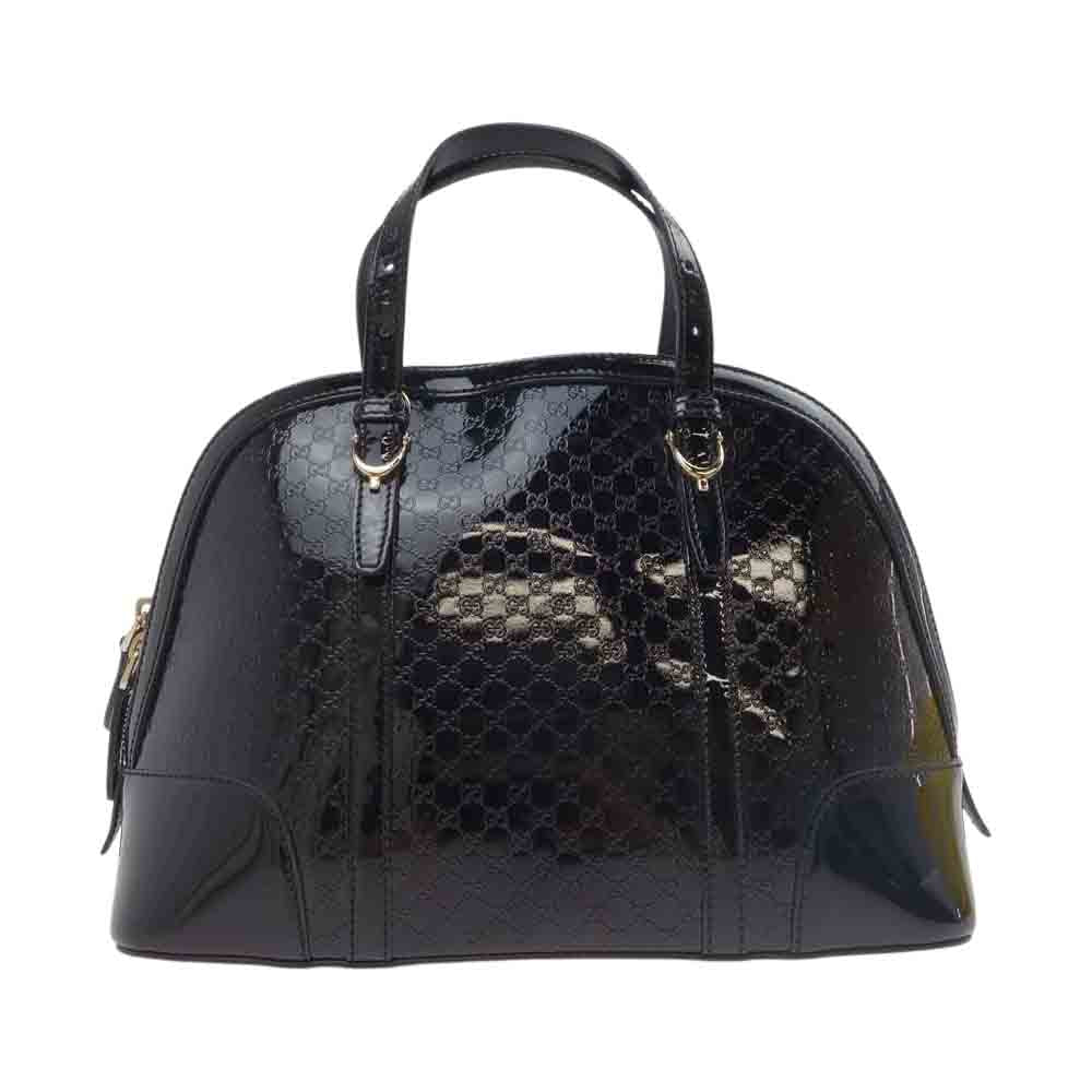 GUCCI グッチ 309617 マイクロ グッチ シマ 2WAY ショルダーバッグ ブラック系【中古】