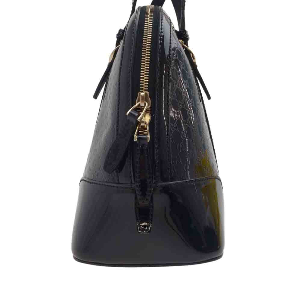GUCCI グッチ 309617 マイクロ グッチ シマ 2WAY ショルダーバッグ ブラック系【中古】