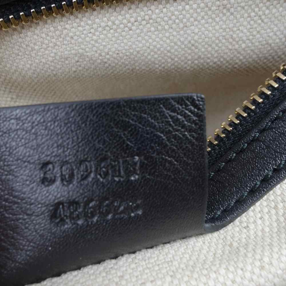 GUCCI グッチ 309617 マイクロ グッチ シマ 2WAY ショルダーバッグ ブラック系【中古】