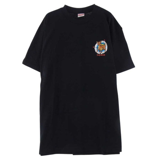 Supreme シュプリーム Deer Tee 鹿 半袖 Tシャツ ブラック系 M【中古】