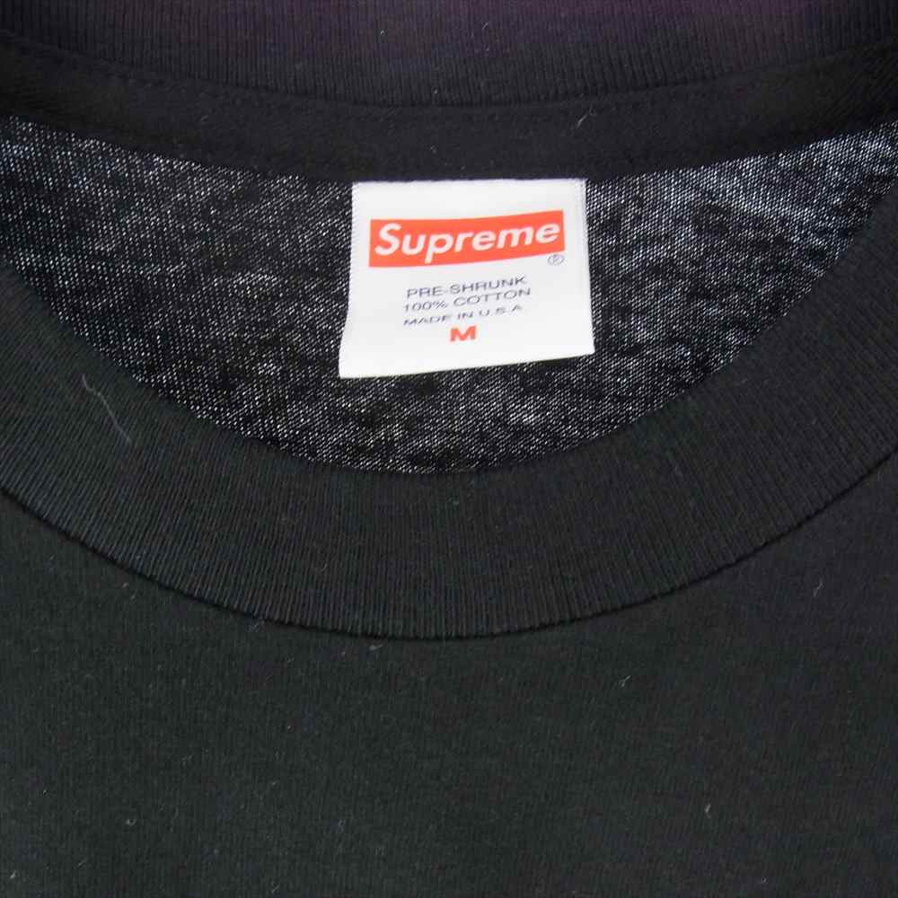 Supreme シュプリーム Deer Tee 鹿 半袖 Tシャツ ブラック系 M【中古】