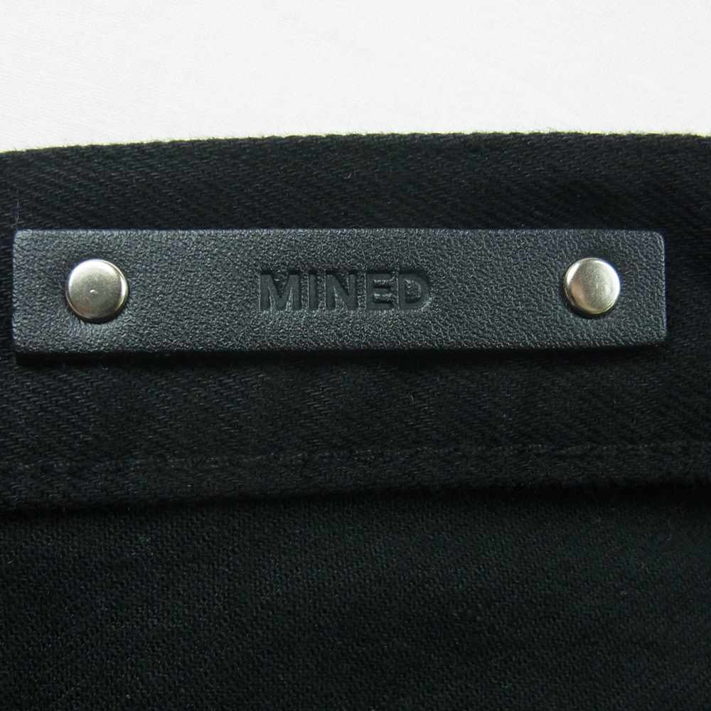 MINEDENIM マインデニム FPK107N-99-312-6 S.Slim STR 5pocket OWS スーパー スリム ストレッチ スキニー パンツ ブラック系 8【美品】【中古】