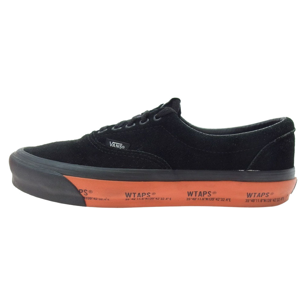 WTAPS ダブルタップス 20AW 201BWVND-FWM03S × VANS VAULT OG ERA LX  バンズ ヴォルト VN0A4BVA20E エラ スニーカー ブラック系 27cm【中古】