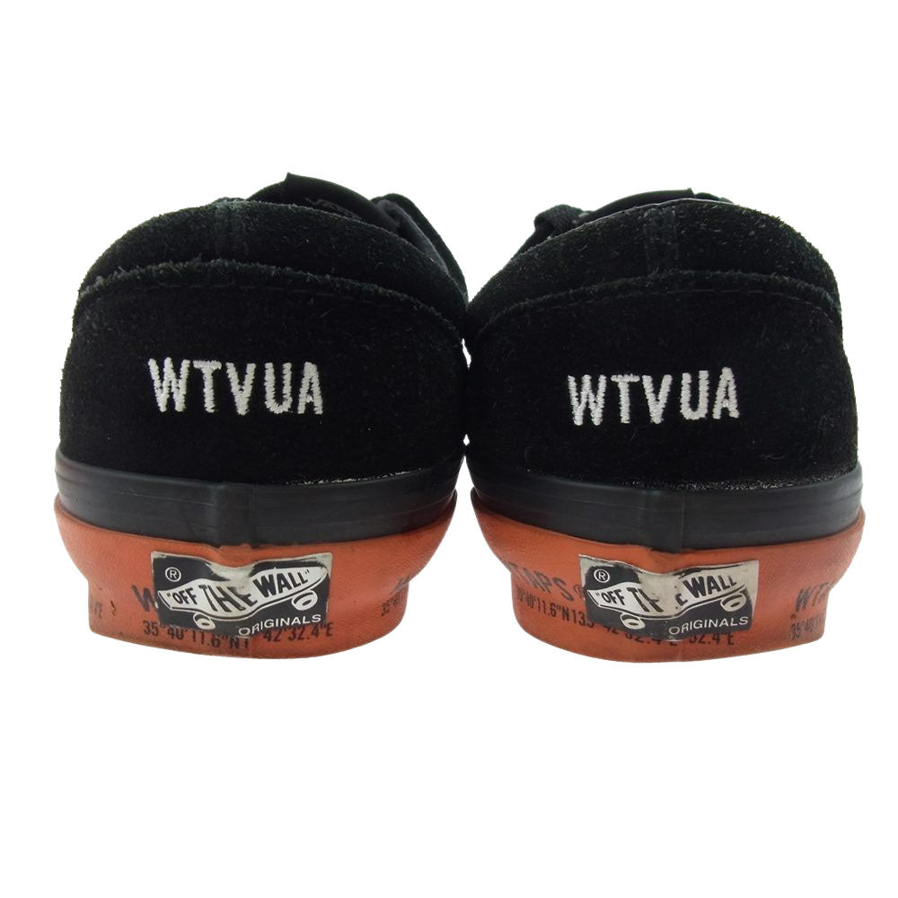 WTAPS ダブルタップス 20AW 201BWVND-FWM03S × VANS VAULT OG ERA LX  バンズ ヴォルト VN0A4BVA20E エラ スニーカー ブラック系 27cm【中古】