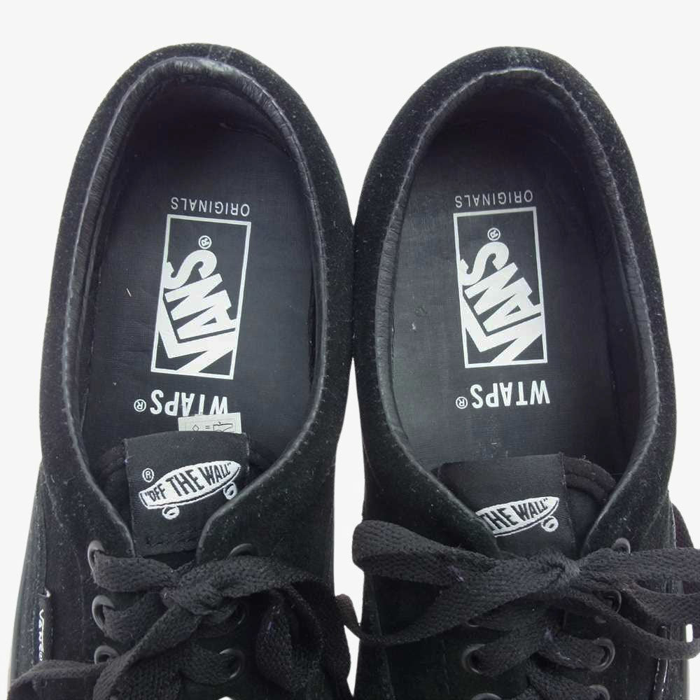 WTAPS ダブルタップス 20AW 201BWVND-FWM03S × VANS VAULT OG ERA LX  バンズ ヴォルト VN0A4BVA20E エラ スニーカー ブラック系 27cm【中古】