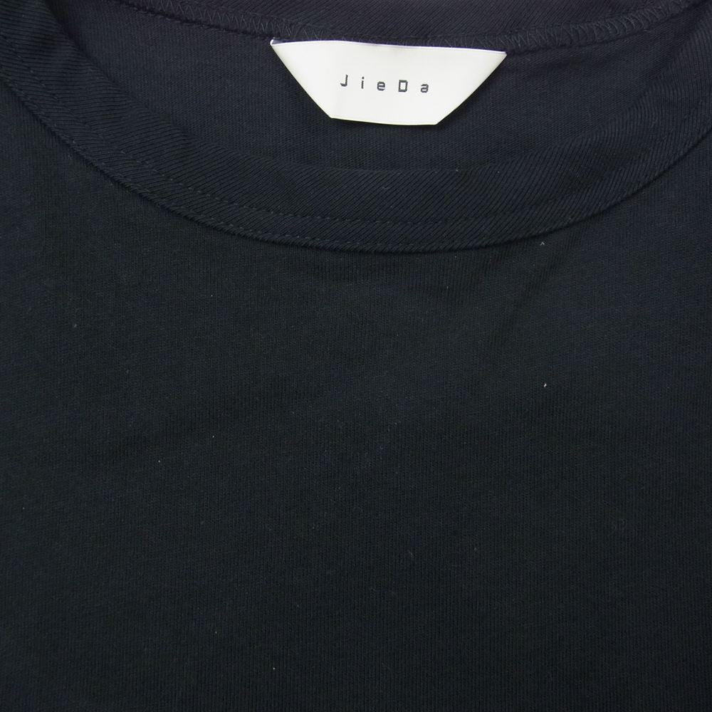 Jieda ジエダ FRUIT OF THE LOOM フルーツ  オーバーサイズ Tシャツ ブラック ブラック系【中古】