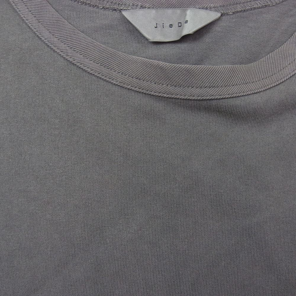 Jieda ジエダ FRUIT OF THE LOOM フルーツ  オーバーサイズ Tシャツ ダークグレー系【中古】