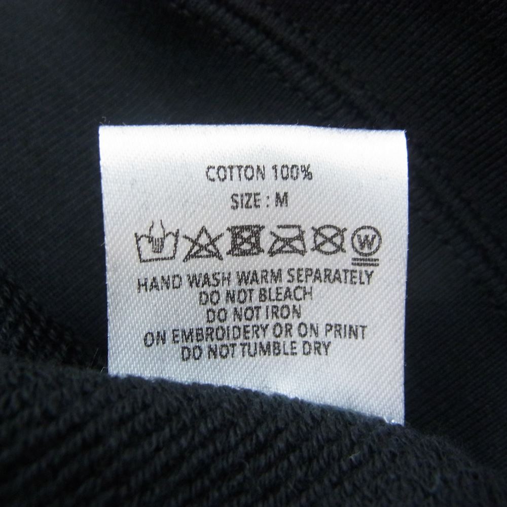 GOD SELECTION XXX ゴッドセレクション ノルディック クルーネック スウェット ブラック系 ホワイト系 M【中古】