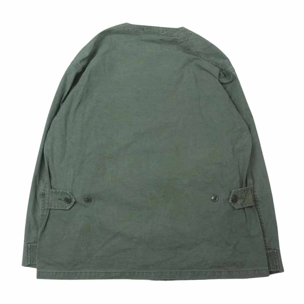 WTAPS ダブルタップス 20SS 201TQDT-SHM01 Scout LS スカウト ミリタリー シャツ ジャケット カーキ系 X 02【中古】