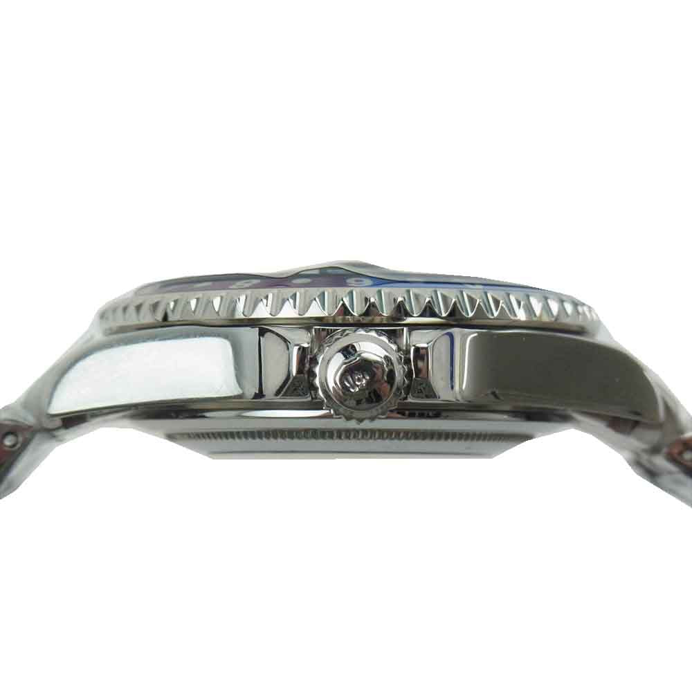 A BATHING APE アベイシングエイプ 21SS VINTAGE TYPE 2 BAPEX ベイペックス 時計 シルバー系【新古品】【未使用】【中古】
