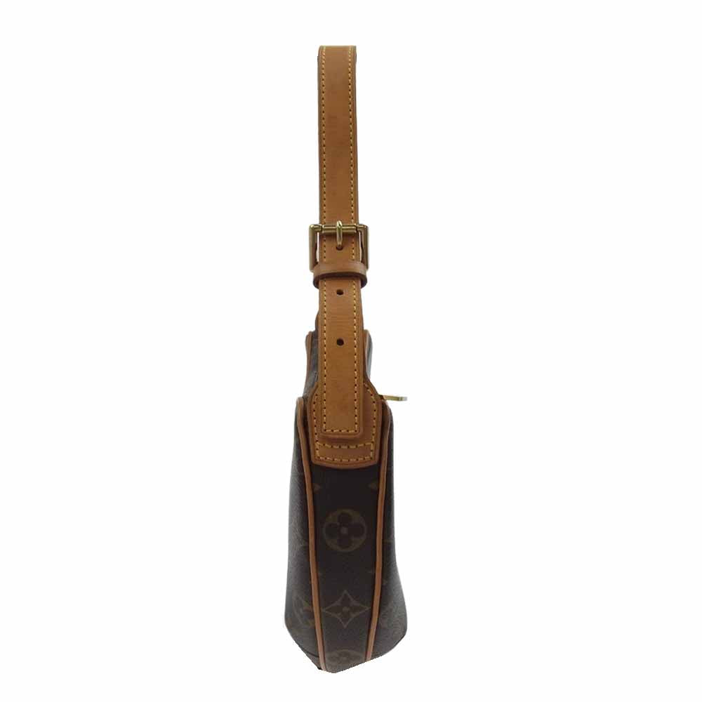 LOUIS VUITTON ルイ・ヴィトン M51510 モノグラム クロワッサン PM ショルダーバッグ ブラウン系【中古】