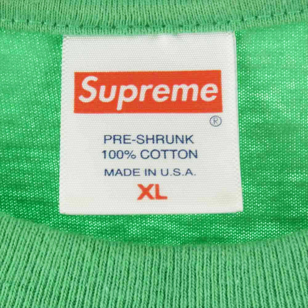 Supreme シュプリーム 21AW Rick Rubin Tee ライトグリーン系 XL【中古】
